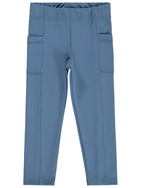 Civil Girls 2-5 Yaş Tayt - Yeşil 5-6 Yaş - S000494728-20019