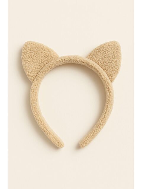 Katia And Bony Çocuk Küçük Kulak Aksesuarlı Taç Ekru - S000475217-19965