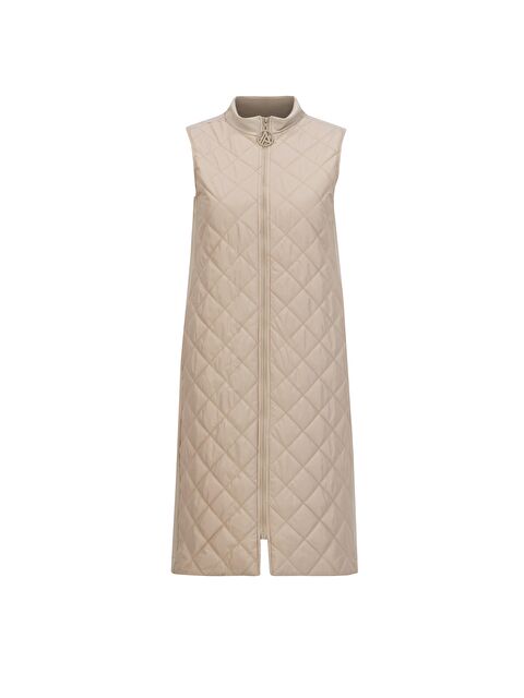 ARMİNE Kapitone Dikişli Yelek 25Yt564 Bej - S000382662-19928