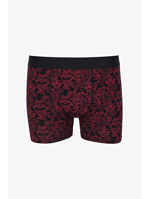 Koza İç Giyim Erkek Tekli Desenli Pamuklu Boxer - S000325585-37448
