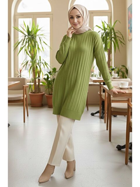 Tofisa Fitili Tiiko Tunik Fistik Yesili - 28080-FISTIK-YESILI - S000488869-19972