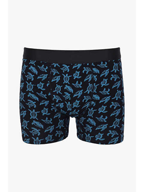 Koza İç Giyim Erkek Tekli Desenli Pamuklu Boxer - S000325585-37375