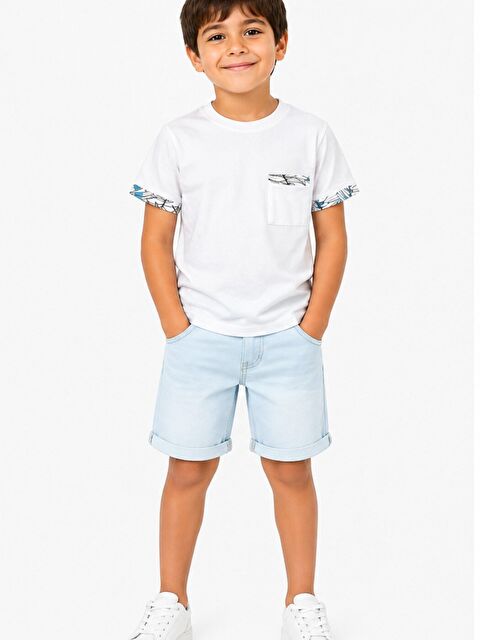ajn Kids  Erkek Çocuk Baskılı Tişört
