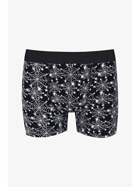 Koza İç Giyim Erkek Tekli Desenli Pamuklu Boxer - S000325585-37424