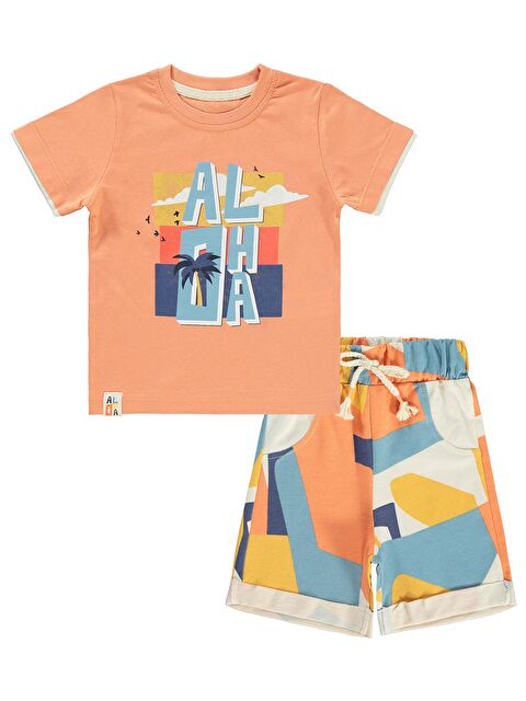 Miniworld Erkek Çocuk Takım 3-6 Yaş Oranj - S000230872-20013