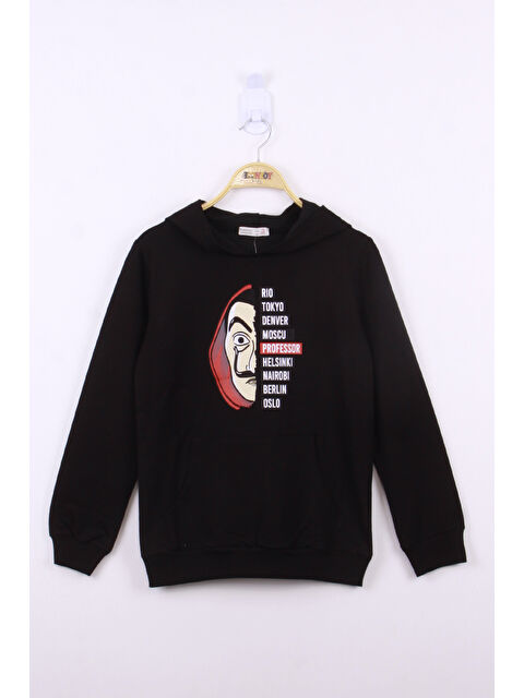 Toontoykids Erkek Çocuk La Casa Baskılı Sweatshirt
