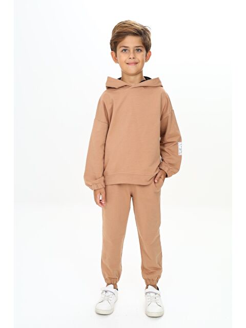 Toontoykids Erkek Çocuk Arma Detaylı Eşofman Takımı - S000413061-19413