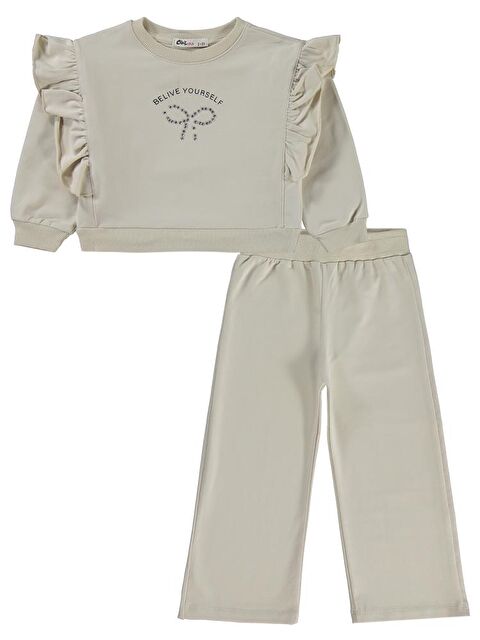 Civil Girls Belive Yourself 2-5 Yaş Eşofman Takımı - S000467811-25636