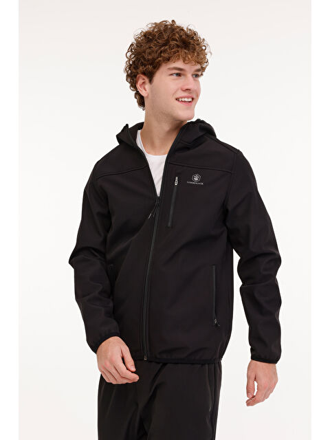 Lumberjack ML BSC SFTSHELL 1GT16 4PR Siyah Erkek Softshell - S000318097-19351