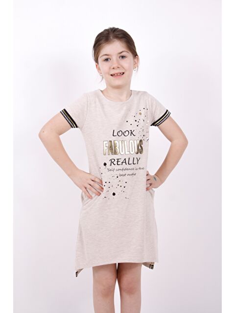 Toontoykids Kız Çocuk Fabulous Baskılı Elbise - S000254112-1358