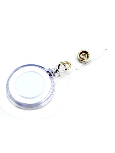 Inox Yoyo Yaka Kartlığı Yuvarlak Beyaz 1 Adet - S000221665-20063