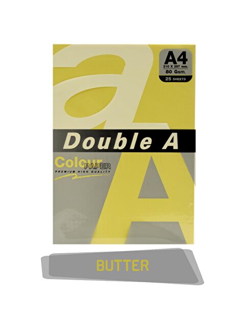 Double A A Renkli Fotokopi Kağıdı 25'li A4 80 g - S000204964-20065
