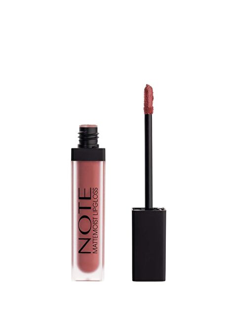 Note Cosmetique Mattemoist Lipgloss Yarı Mat Saten Bitişli Likit Ruj 404 Jolly - Kızıl Kahverengi - S000111080-19413