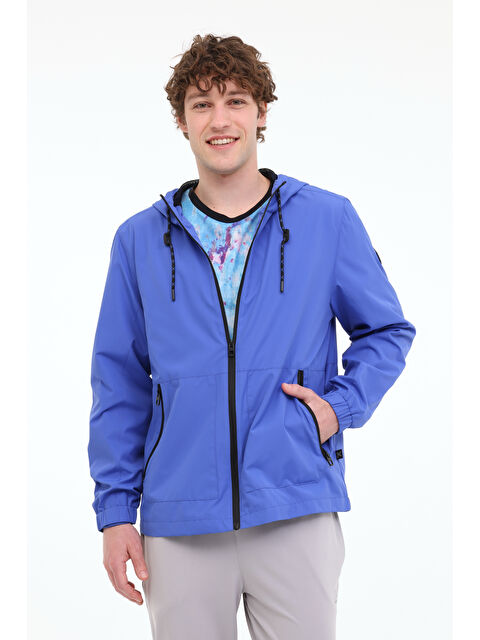 Kinetix ML INDIGO 8PRF115 5FX Saks Erkek Yağmurluk - S000355621-17234