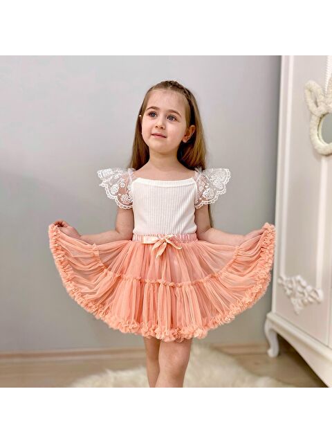 Yami Mia Mia Saten Astarlı Kabarık Tütü Etek - S000148613-24085