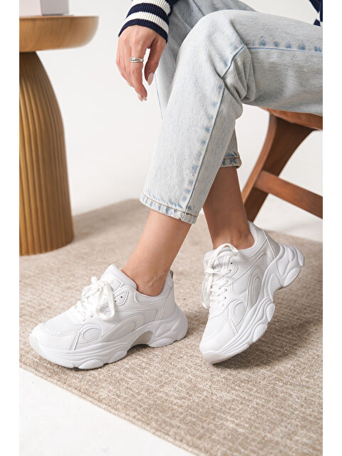 Daxtors D0164 Günlük Ortopedik Kadın Sneaker Spor Ayakkabı - S000347983-20063