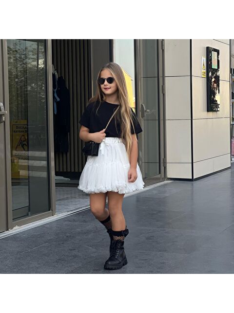 Yami Mia Mia Saten Astarlı Kabarık Tütü Etek - S000148613-19965