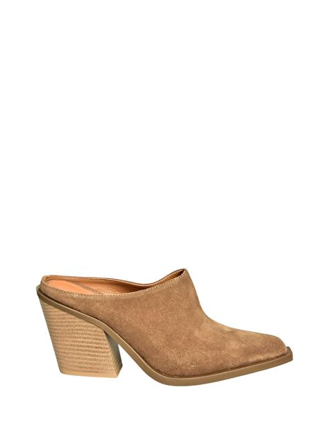 Fox Shoes Vizon Kadın Topuklu Ayakkabı U6548061 - S000401048-26429