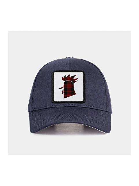 BlackBörk Six Horoz Logolu Lacivert Beyzbol Şapka