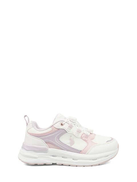 U.S. POLO ASSN. SANTANA JR 6FX Beyaz Kız Çocuk Spor Ayakkabı - S000513859-37233