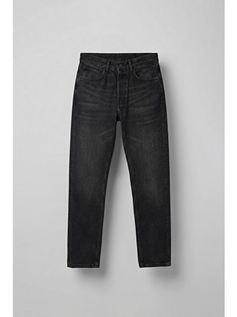 Abluka Online Erkek Relaxed Straight Fit Basic Jean Siyah - S000495432-19351