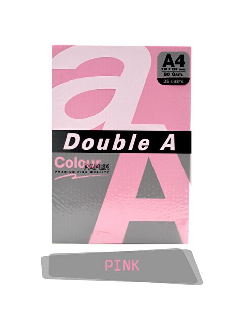 Double A A Renkli Fotokopi Kağıdı 25'li A4 80 g - S000204964-20024
