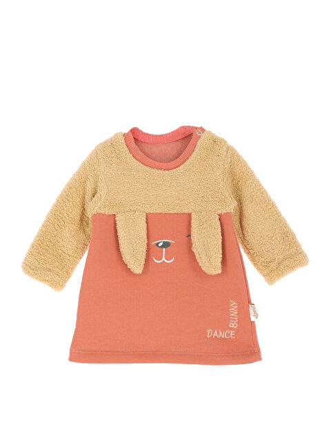 Modanino Kız Bebek Pelüş Elbise 6-12Ay 12474 - S000491362-37397