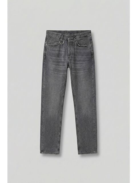 Abluka Online Erkek Relaxed Straight Fit Basic Jean Gri - S000495438-20600