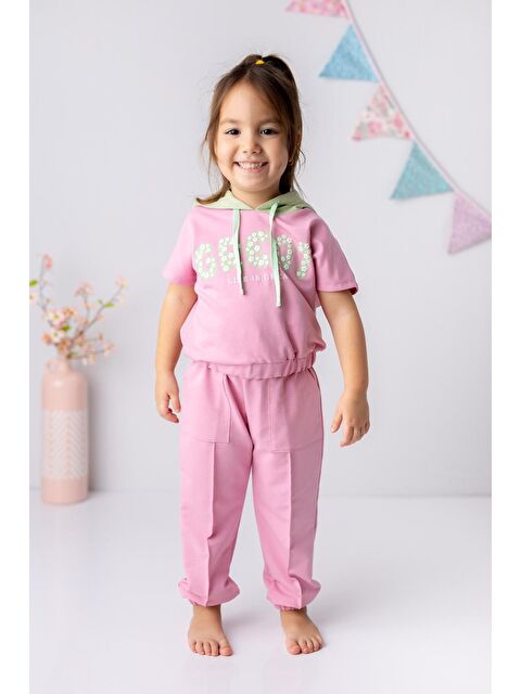 ZEYLAND Kız Çocuk Great Kabartma Baskılı Takım - S000315041-20024