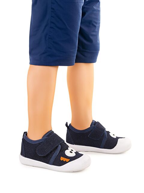 Kiko Kids Cookie Cırtlı Erkek Bebek İlk Adım Panduf Ayakkabı - S000218669-21164