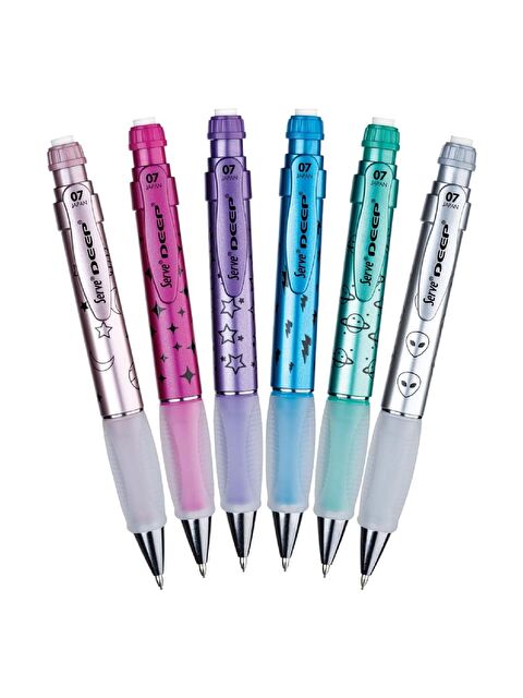 Serve Deep Mekanik Kurşun Kalem Metalik Uzay Temalı - S000240250-20024