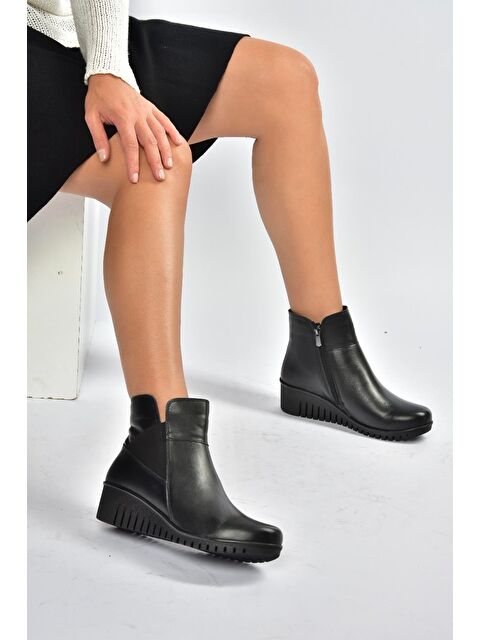 Fox Shoes Siyah Kadın Bot V324221103 - S000464410-19351