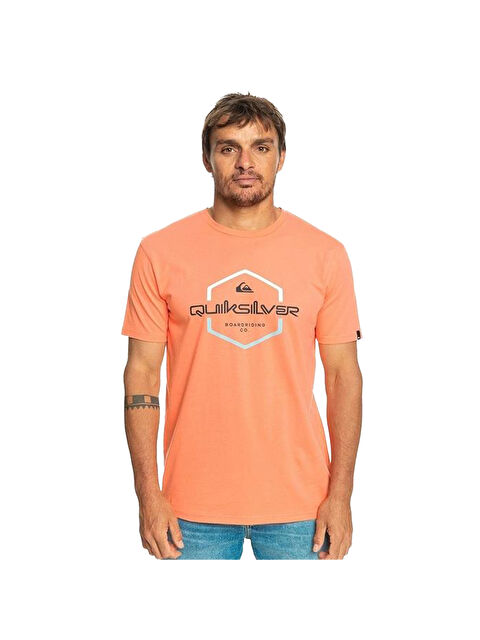 Quiksilver Passthepride Erkek Turuncu Tişört - S000489019-19963