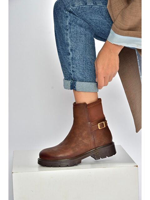 Fox Shoes Taba Kadın Bot V674420409 - S000464428-14955