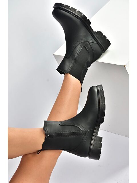 Fox Shoes Siyah Kadın Bot V674420509 - S000464464-19351