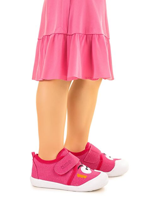 Kiko Kids Cookie Cırtlı Kız Bebek İlk Adım Panduf Ayakkabı - S000218668-18686