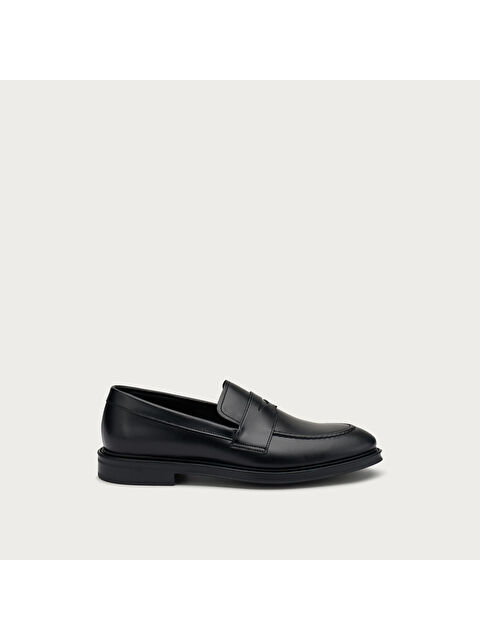 Frau Erkek Siyah Loafer 71L1 TOLEDO Nero