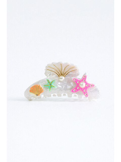 New Obsessions Deniz Figürlü Lüks Asetat Mandal Toka