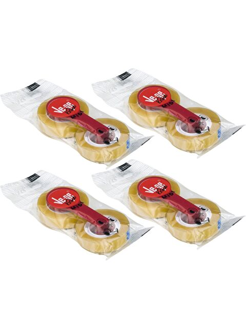 Ve-Ge 12x33 Midi Pack Bant Kesicili 2'li Selefon Bant 4 Adet - S000174011-26865