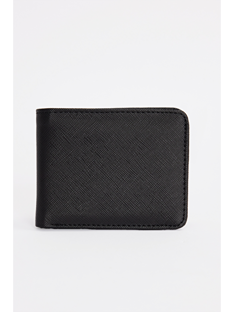 TUDORS Vegan Deri Erkek Siyah Cüzdan - S000519179-19351