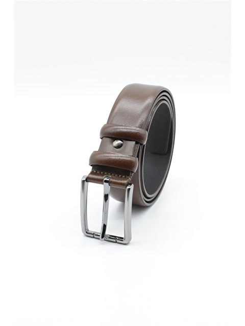 İMZA Taba Düz Classic %100 Deri Dikişsiz Kemer 1046255307