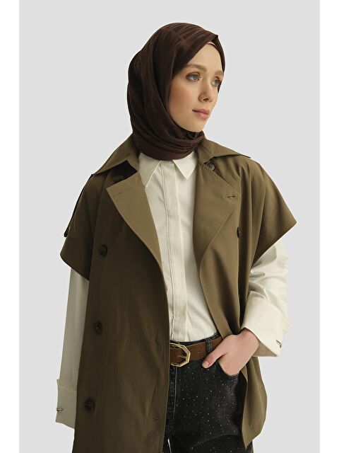 ARMİNE Trençkot Yelek 25Yh528 Haki - S000489800-18547