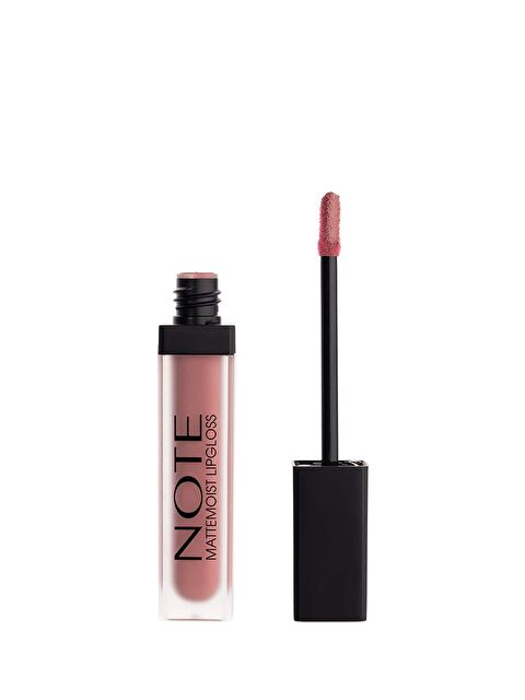 Note Cosmetique Mattemoist Lipgloss Yarı Mat Saten Bitişli Likit Ruj 410 Sandal Wood - Nude - S000111091-26411