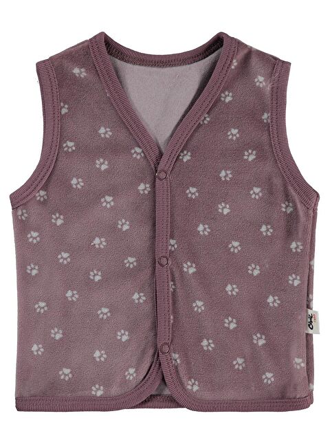 Civil Baby Mini Pati Empirme 6-18 Ay Yelek - Kahve 9-12 Ay - S000494749-19413