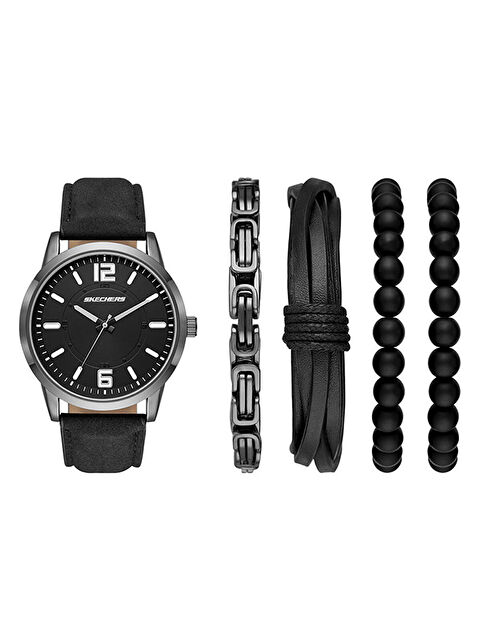 Skechers SR9043 Erkek Set Kol Saati ve Bileklik - S000462232-19351