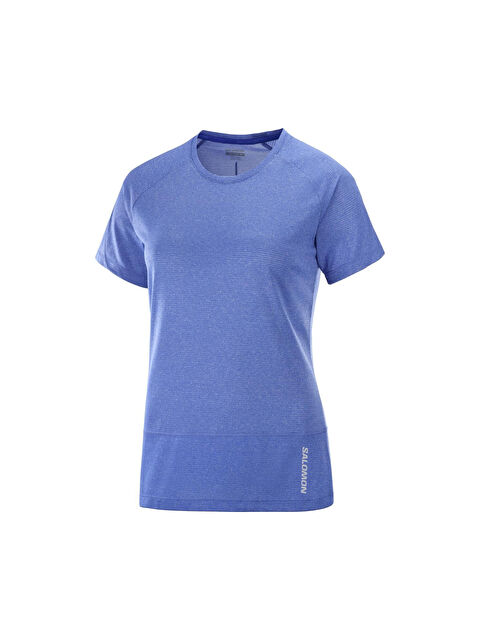 Salomon Cross Run Kadın Mavi Koşu Tişört - S000531219-19351