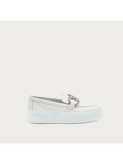 Frau Kadın Klasik Ayakkabı 36M4 MOUSSE Bianco