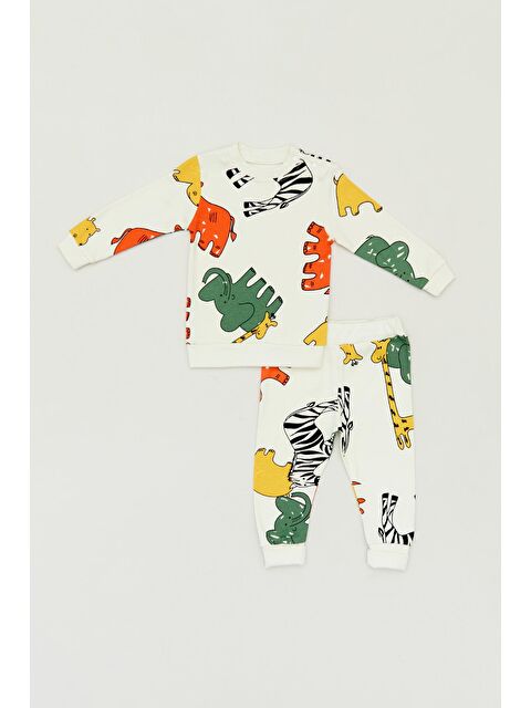 Fullamoda Hayvan Figürlü Erkek Çocuk Takım - S000227768-19928