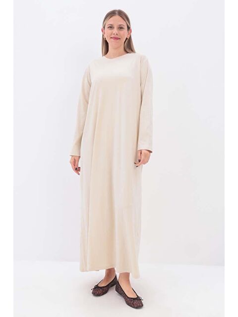 ALLDAY Taş-Uzun Kollu İçlik Elbise - S000220319-25636