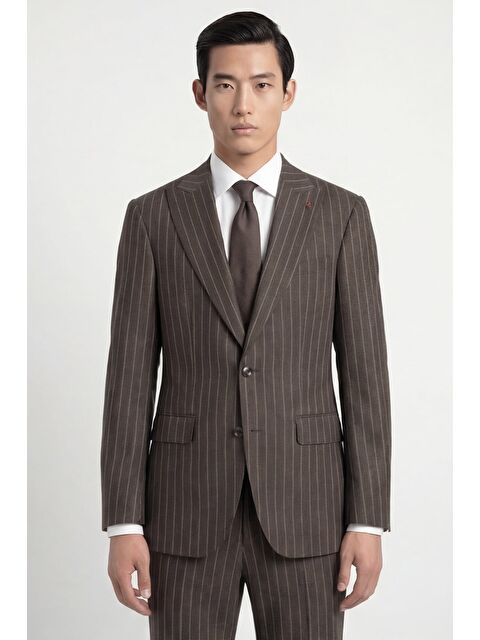 Sabri Özel Kahve Suit - S000523900-19413